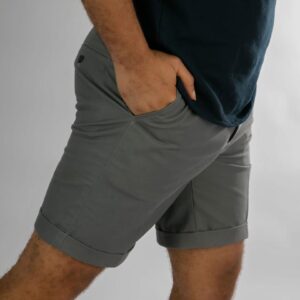 Grey chinos shorts3