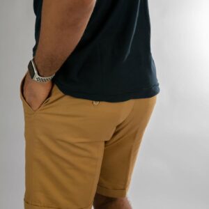 Light brown chinos shorts2