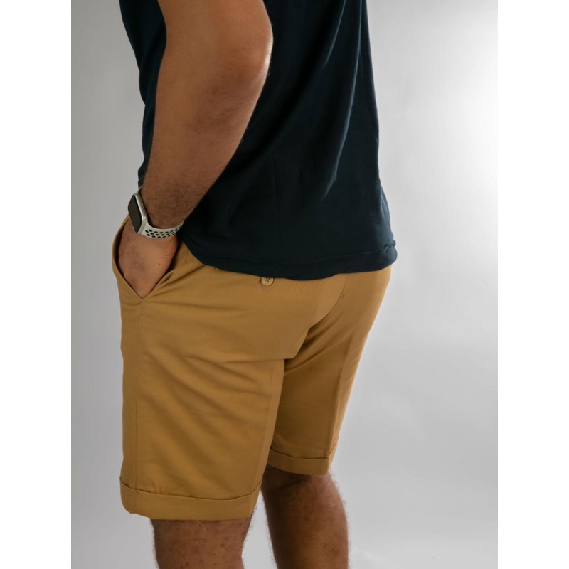 Light brown chinos shorts2