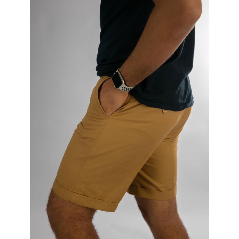 Light brown chinos shorts3