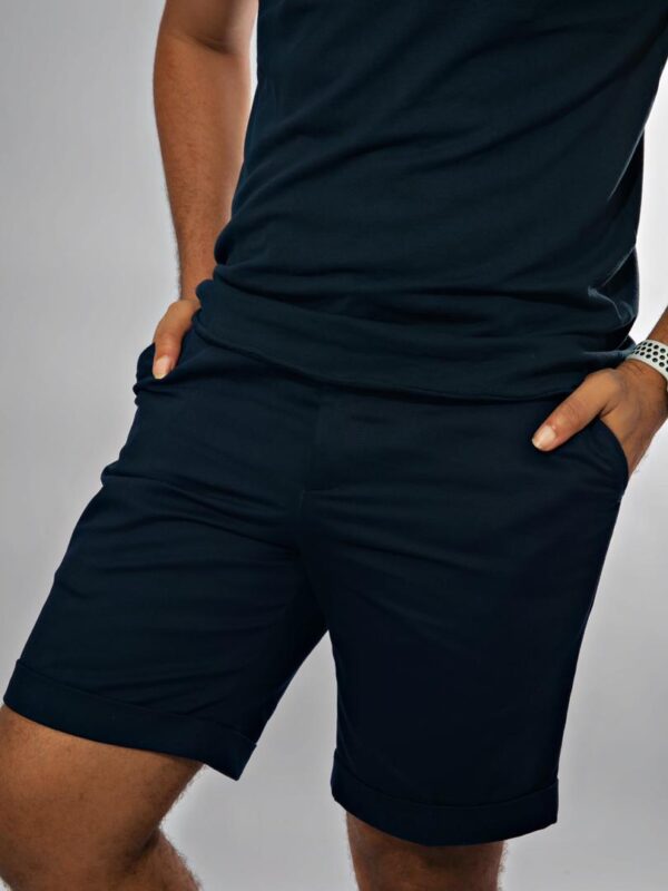 Deep Blue Chinos Shorts