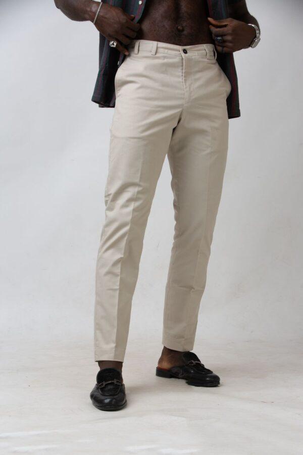 Beige Chinos Trouser