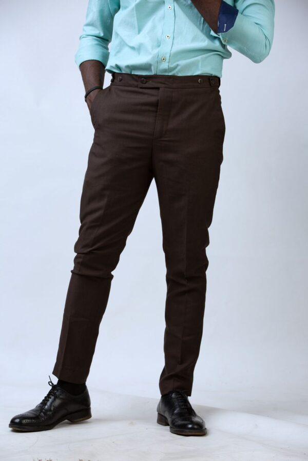 Dark Brown Trousers