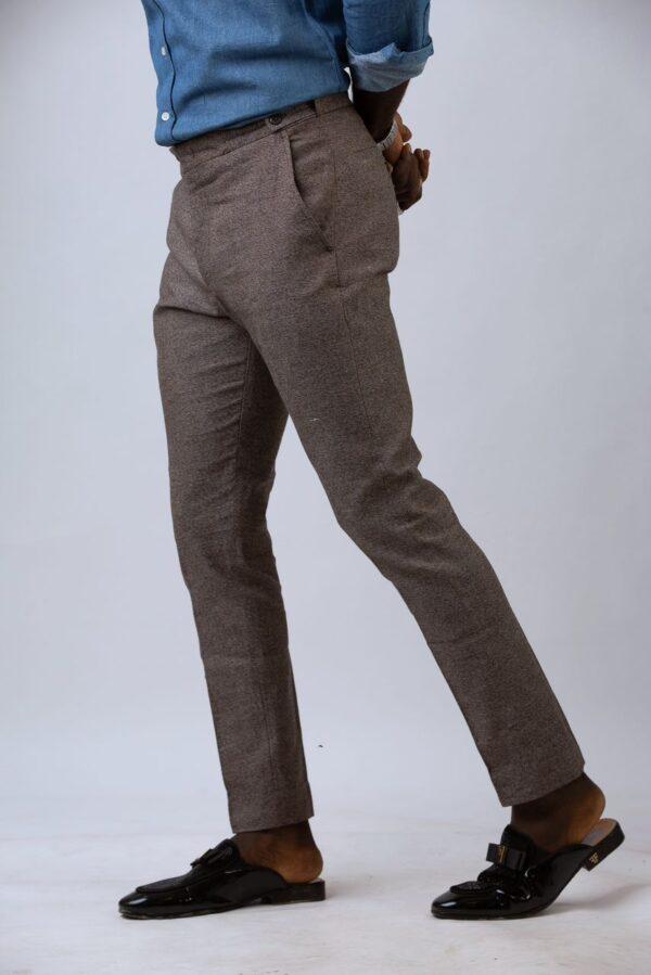 Brown Wool Pants