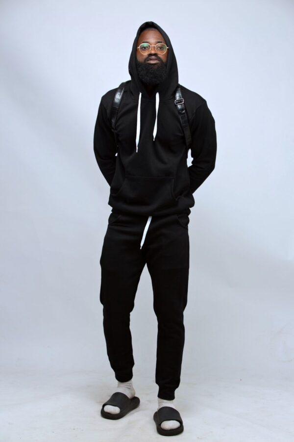 Black Tracksuit Set