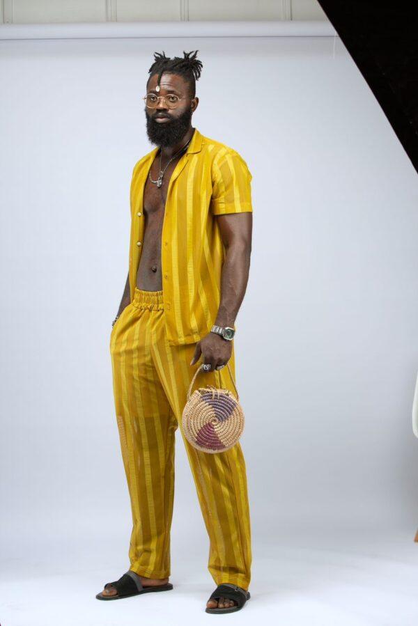 Mustard Two Piece Set