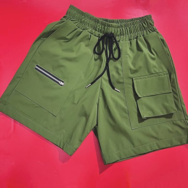 Green Cargo Shorts