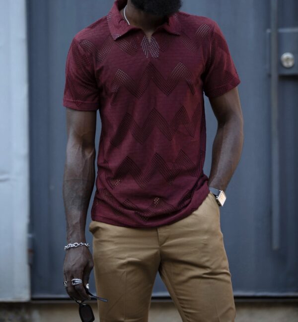 Burgundy Skipper Polo